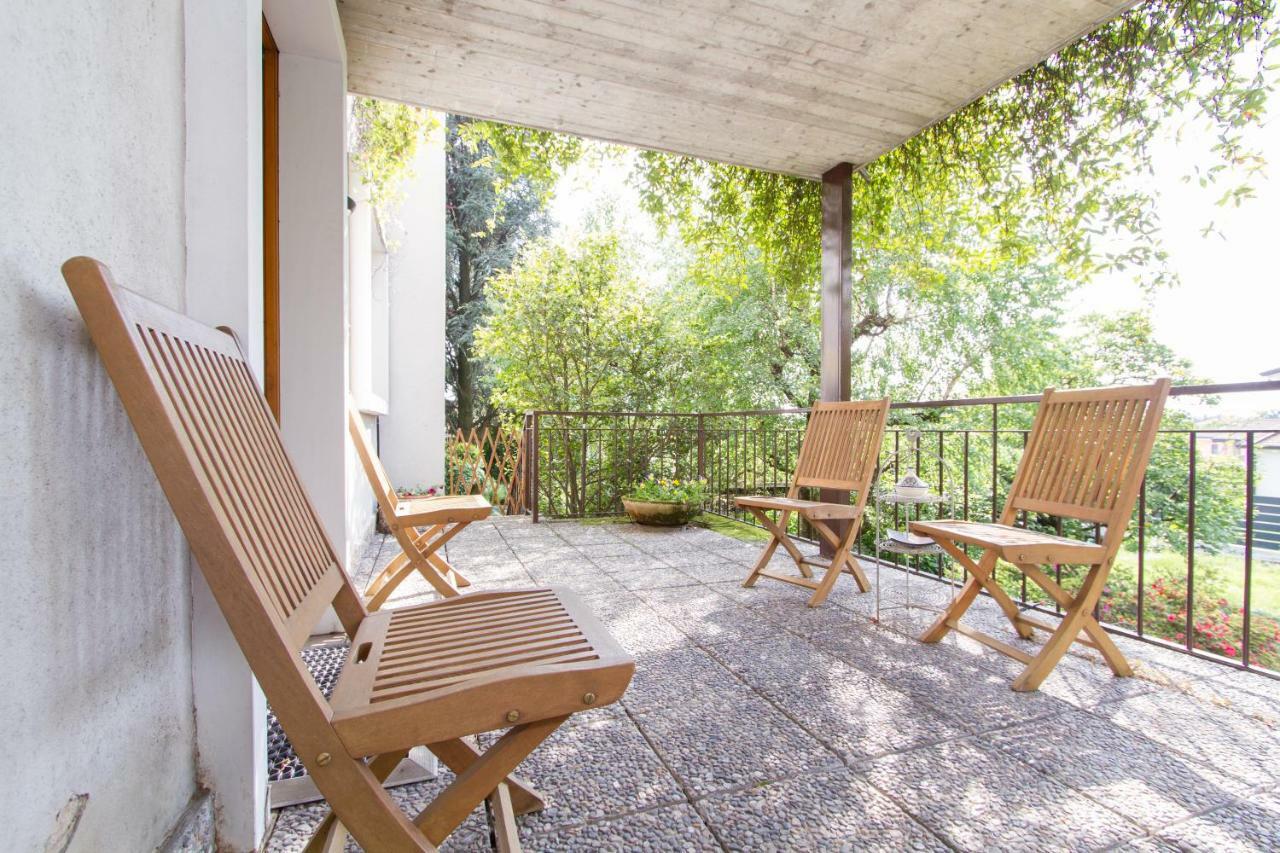 Appartamento Ampio E Indipendente Con Vista Giardino Paderno d'Adda Luaran gambar